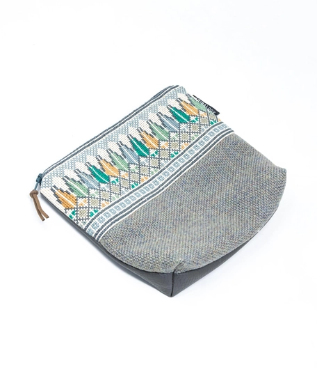 Palestinian Embroidery Makeup Bag - Cypress Tree