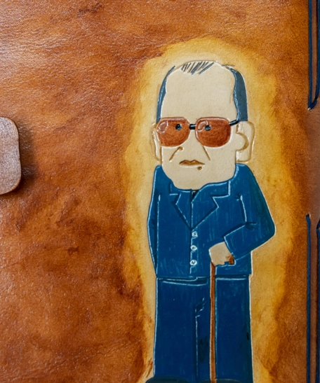 Naguib Mahfouz Leather Notebook