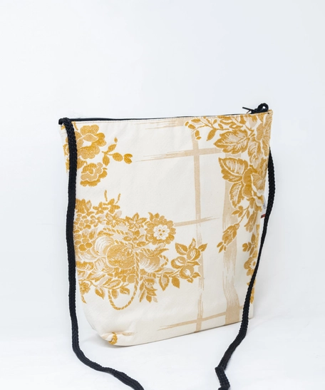 Baroque Print Crossbody Bag