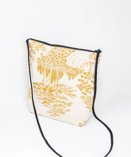 Baroque Print Crossbody Bag