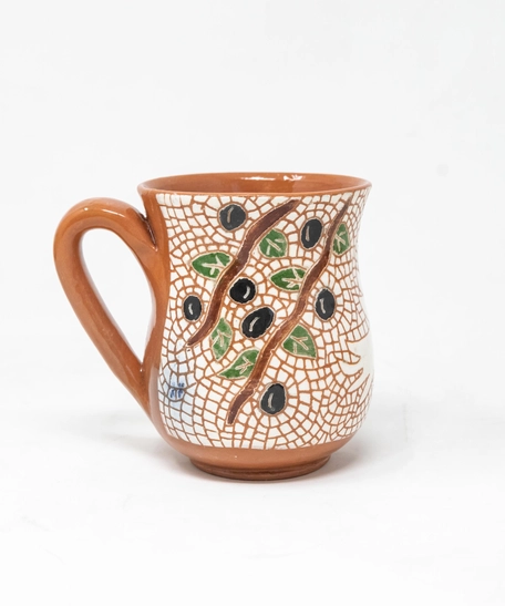 Ceramic Mosaic Painted Mug - Multiple Patterns