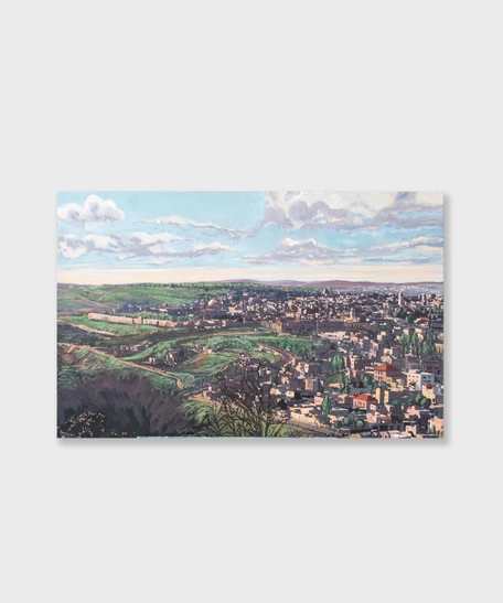 Canvas Wall Painting - View Over East Jerusalem