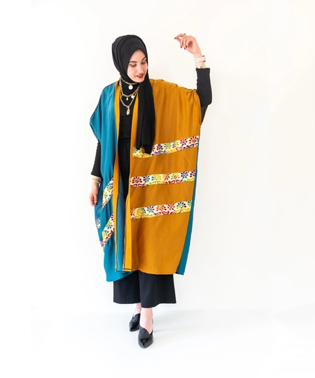 Indian Embroidered Long Cardigan