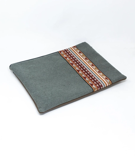 Tribal Laptop Sleeve - Two Sizes - Small Grey