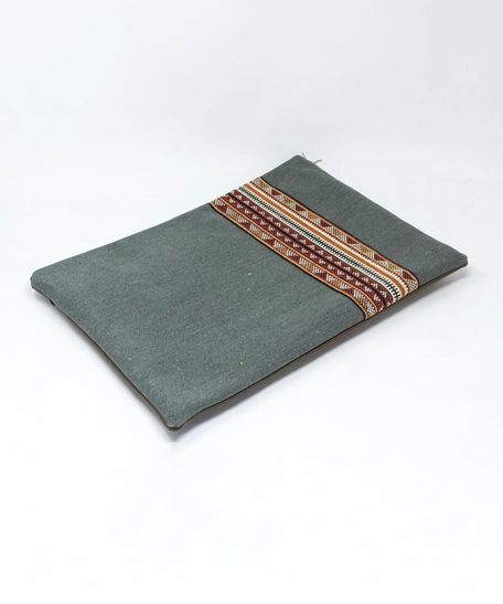 Tribal Laptop Sleeve - Two Sizes - Small Grey