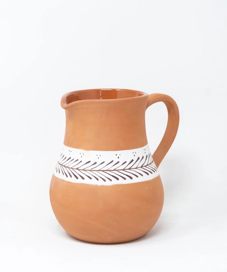 Pottery Pitcher Set