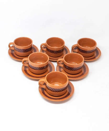 Set of Pottery Mugs