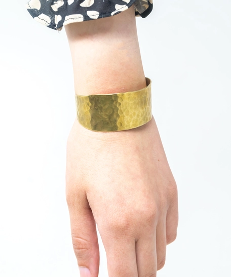 Copper Nabatean Cuff Bracelet - Simple