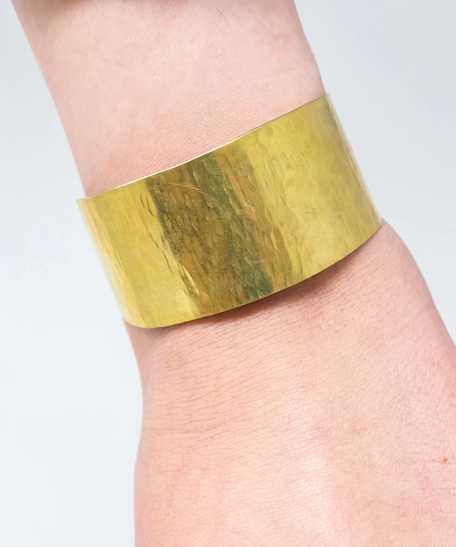 Copper Nabatean Cuff Bracelet - Simple