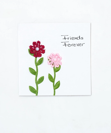 بطاقة تهنئة - أصدقاء للأبد