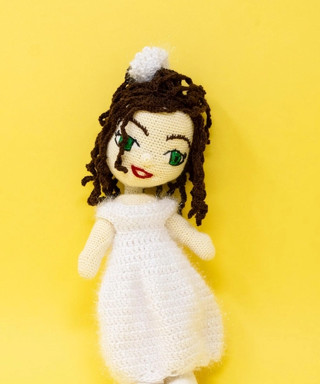 Crochet Bride Doll