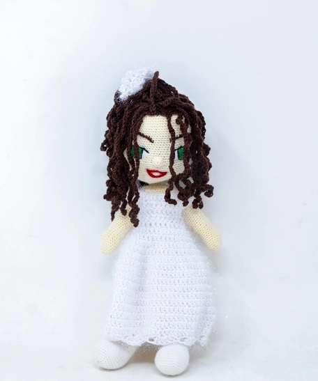 Crochet Bride Doll