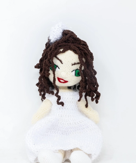 Crochet Bride Doll