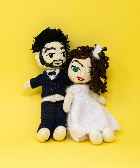 Crochet Bride Doll