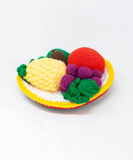 Crochet Fruit Basket Set