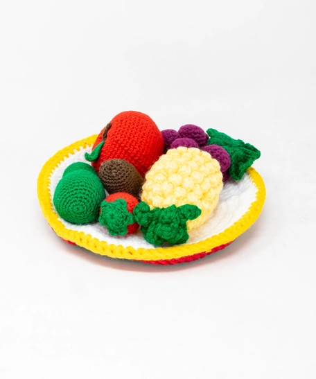 Crochet Fruit Basket Set