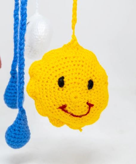 Baby Crochet Crib Pendant 