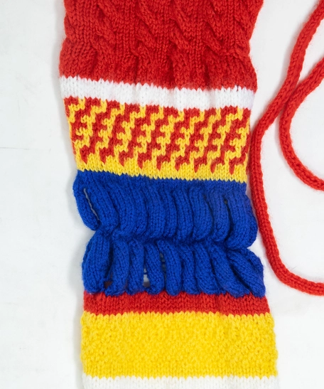 Crochet Kids Scarf - Multicolor