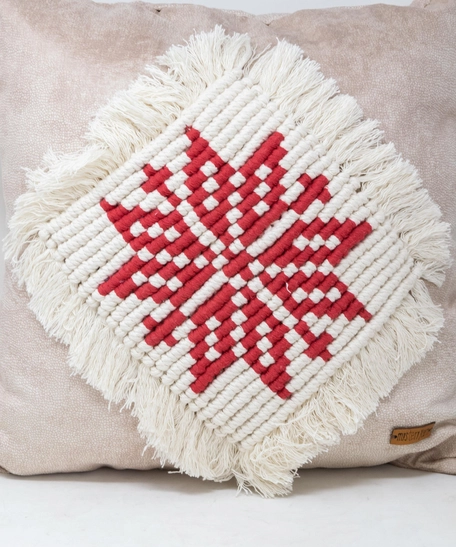 Macrame Decorative Cushion