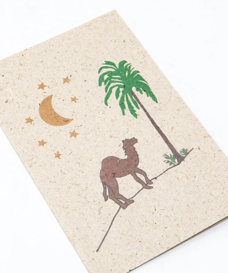 Recycled Postcard - Desert Theme