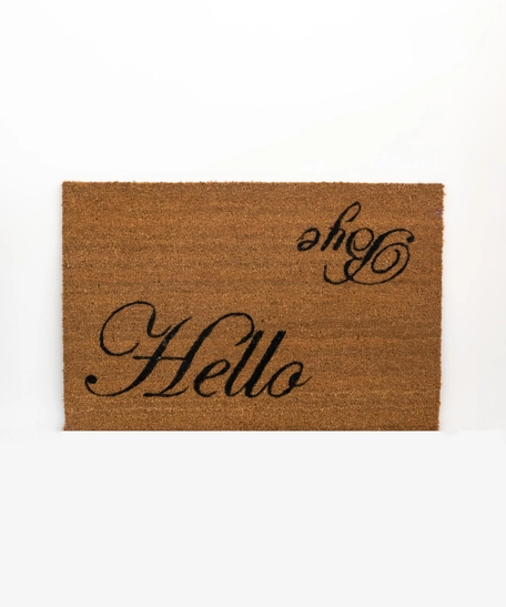 Door Mat - Hello Bye - Large