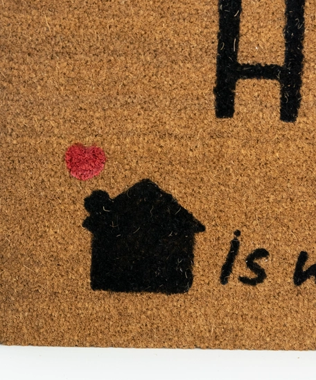 Door Mat - Home is Where MOM is - Large