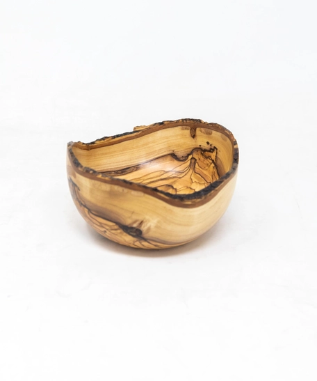 Oval Wood Bowl - Wooden Patterns 