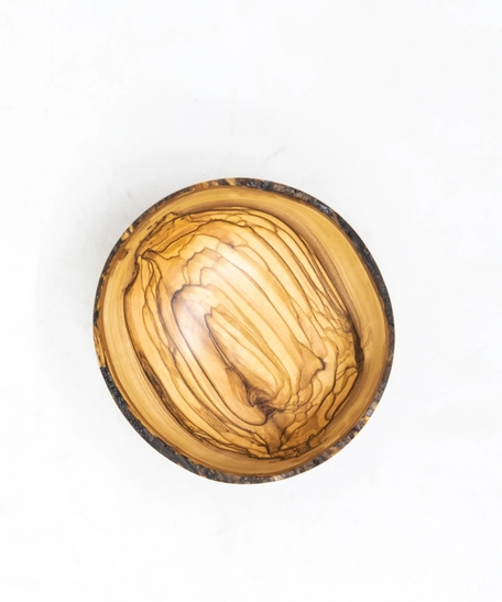 Oval Wood Bowl - Wooden Patterns 