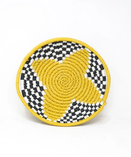 Colorful Straw Bread Basket 