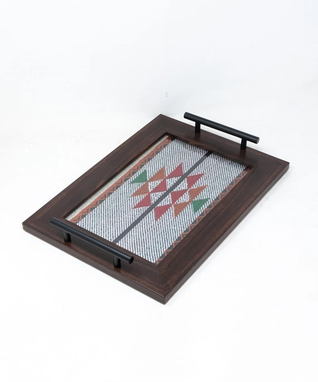 Brown Wooden Serving Tray