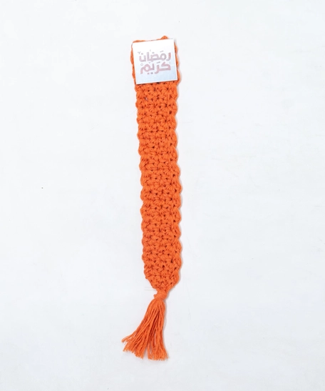 Ramadan Crochet Bookmark - Multicolor - Orange