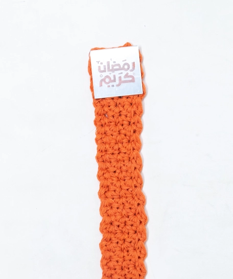 Ramadan Crochet Bookmark - Multicolor - Orange