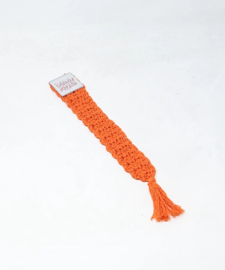 Ramadan Crochet Bookmark - Multicolor - Orange