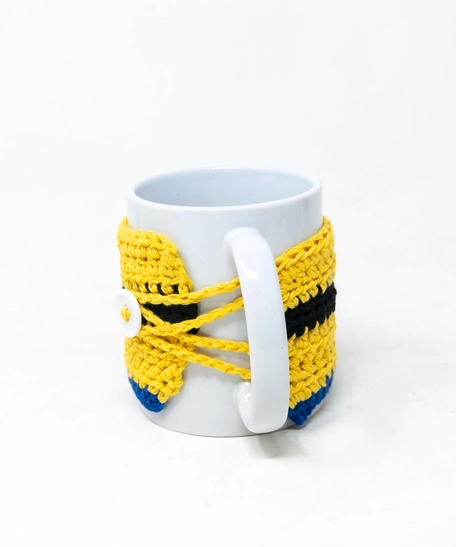 Crochet Mug Warmer - Movies Characters Collection - Minions