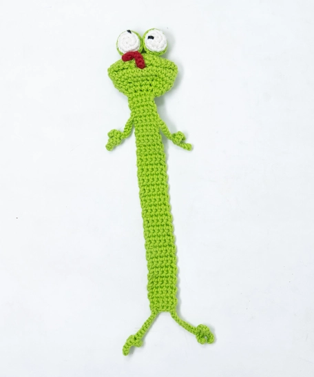 Crochet Lizard Bookmark