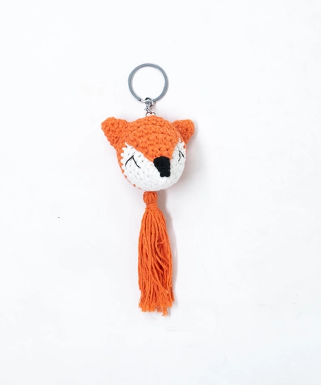 Crochet Fox Keychain