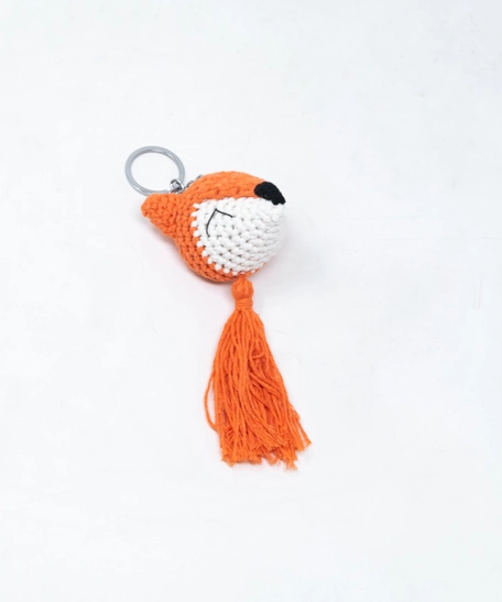 Crochet Fox Keychain