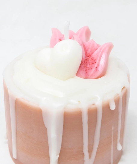 Cake Candle - Coconut Scent