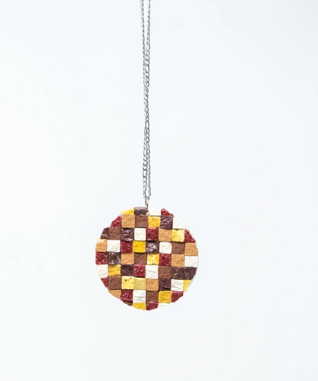 Round Mosaic Necklace