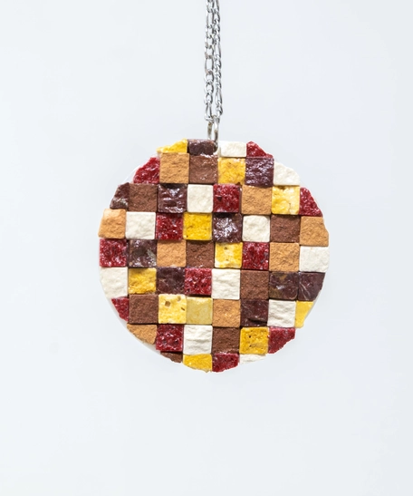 Round Mosaic Necklace