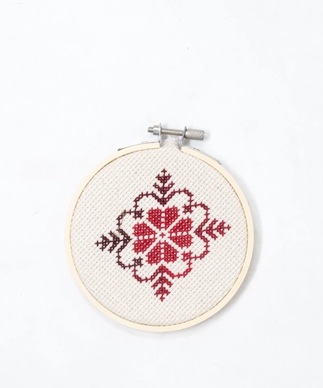 Embroidery Hoop Art  - Multiple Patterns - Pattern 1