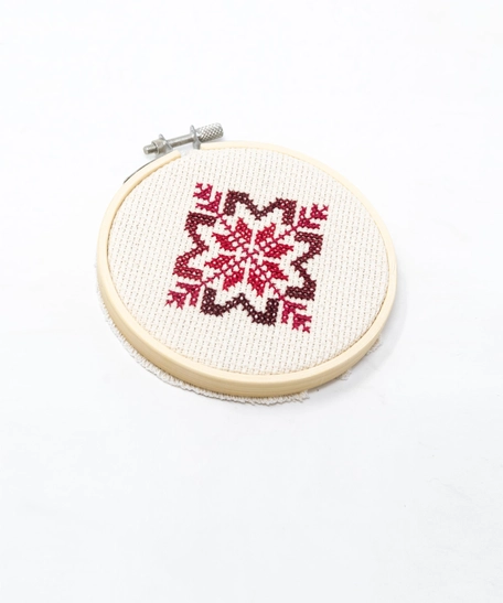 Embroidery Hoop Art  - Multiple Patterns - Pattern 1