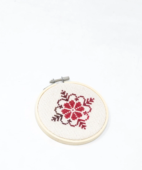 Embroidery Hoop Art  - Multiple Patterns - Pattern 1