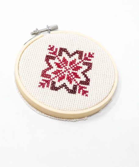 Embroidery Hoop Art  - Multiple Patterns - Pattern 1