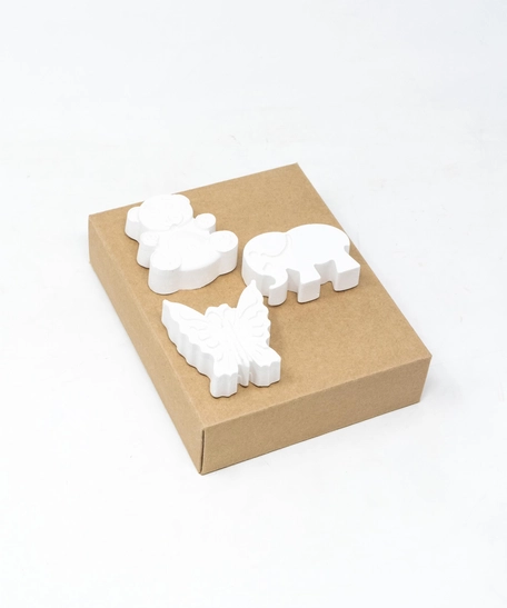 Gypsum Figures for Coloring - Sets with Different Figures - Set 1