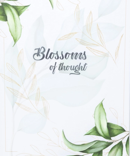 Blossom of Thoughts Notebook - 12 Months Planner