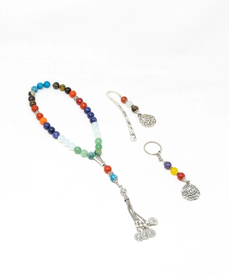 Colorful Beads Set (Rosary/ Keychain/ Bookmark)