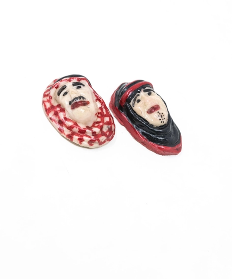 Bedouin Man & Woman Magnet Set