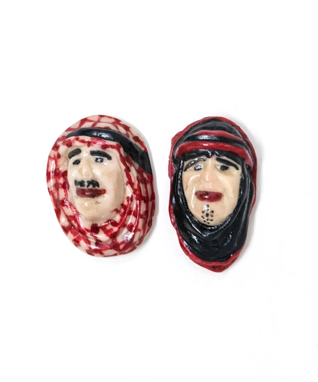 Bedouin Man & Woman Magnet Set