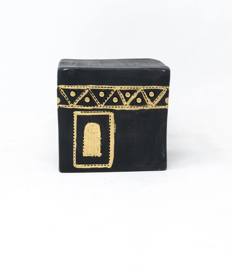 Small Decorative Gypsum Kaaba Figure